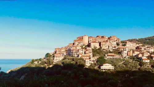 Sea View - Private House with Garden in Pisciotta in Пісциота