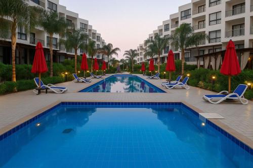 Luxurious Chalet with Pool View in Porto Said Resort, `Ezbet Shalabi el-Rûdi (fotografie 6)