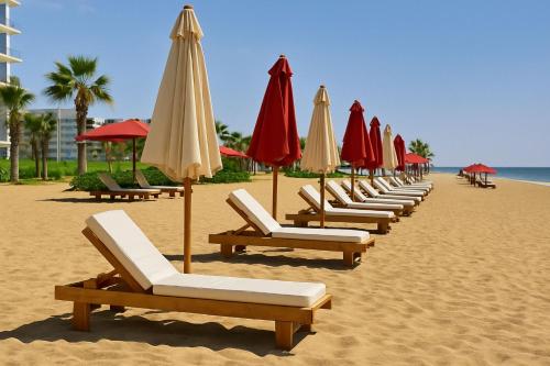 Luxurious Chalet with Pool View in Porto Said Resort, `Ezbet Shalabi el-Rûdi (fotografie 4)