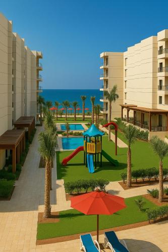 Luxurious Chalet with Pool View in Porto Said Resort, `Ezbet Shalabi el-Rûdi