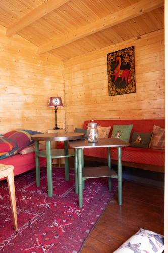 Iekārtas, Glampinghütte Georgenthal (Glampinghutte Georgenthal) in Georgenthal (Thuringia)