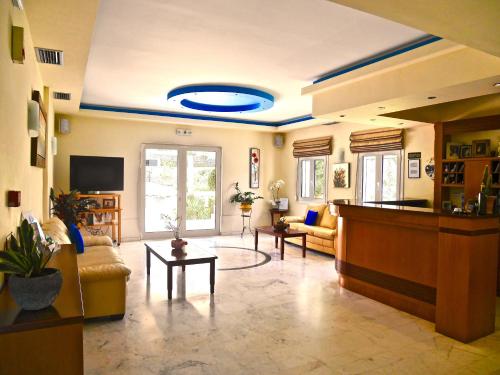 Lobby, Kanakis Blue Beach Apartments in Nikiforos Fokas