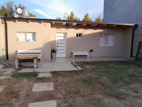 Exterior view, Chalet arena in General Roca