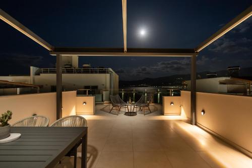 Balcony/terrace, Althea Suites in Sitia