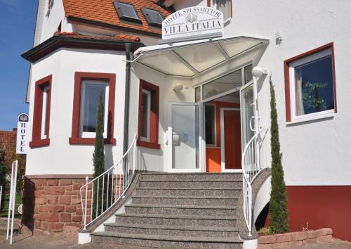 Häuser der Villa Italia in Marktheidenfeld, Deutschland