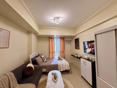 Pool view Studio with WiFi & Netflix , Avida Riala, Cebú (foto 8)