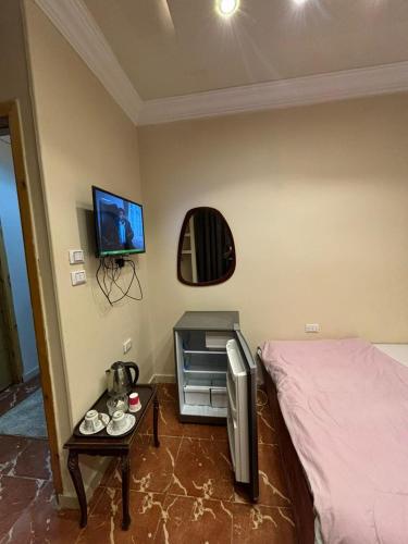 Scarab pyramids view