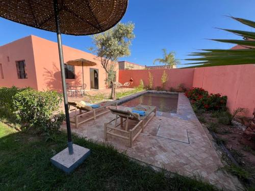 Villa Familiale avec Piscine Privée à Marrakech Villa Familiale avec Piscine Privée à Marrakech