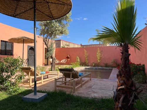 Villa Familiale avec Piscine Privée à Marrakech Villa Familiale avec Piscine Privée à Marrakech
