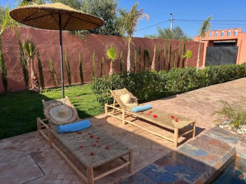 Villa Familiale avec Piscine Privée à Marrakech Villa Familiale avec Piscine Privée à Marrakech