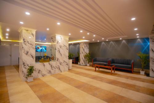 Lobby, Velvet Luxe Hotel in Butwal