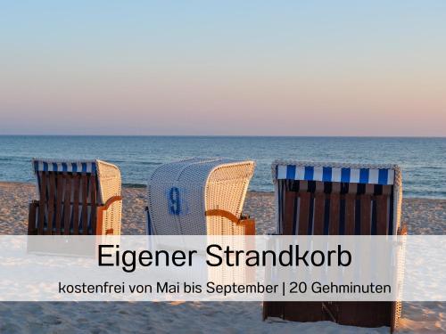 Facilities, Ostsee-Traumferienwohnungen Villa Meeresbrise - mit Wallbox, großzugiger Dachterrasse & modernem Kom in Ostseebad Binz