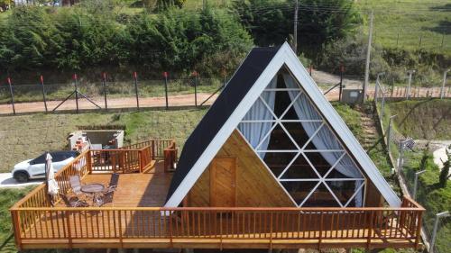 Exterior view, chale em campos do jordao - kublai chales in Vila Natal
