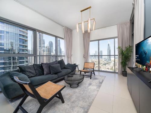 Luxury Downtown 3 Bed plus Maids with Full Burj View, Dubaj (fotografie 2)