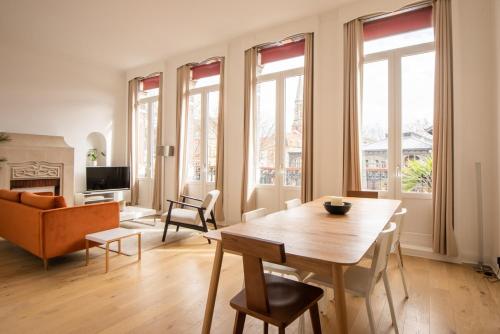 Grand appartement 6 voyageurs - Location saisonnière - Lille