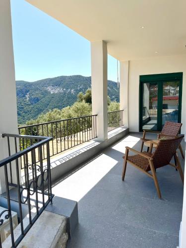 Balcony/terrace, Elirion Luxury Home II in Anatoliko Selino