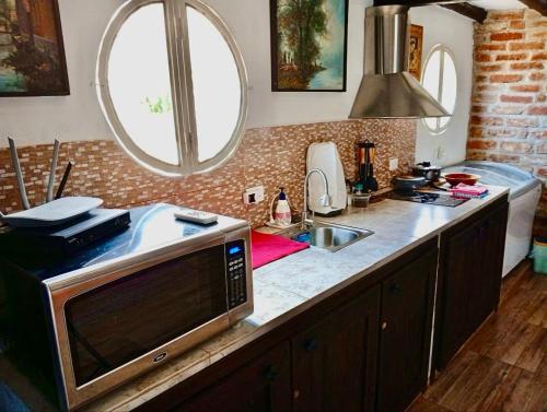 Kitchen, Hermoso y unico chalet Duplex en Guarame, full equipo, con piscina privada y vistas a tan solo 2 min in Sabana de Guacuco