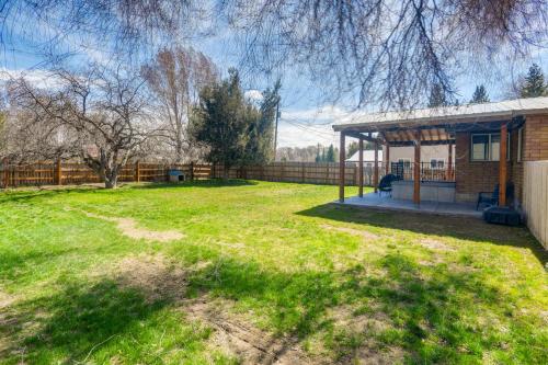 Rexburg Escape with Fenced Yard and Covered Patio! Rexburg Escape with Fenced Yard and Covered Patio!
