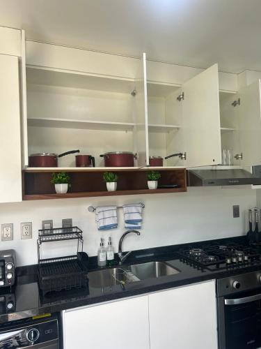 virtuve, Container Glamping in El Campestre
