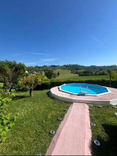 New apartment immersed in nature with pool