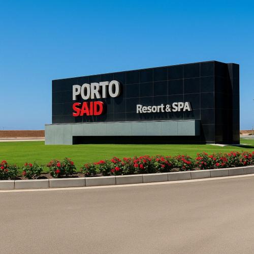 Elegant Chalet with Ocean Views in Porto Said Resort, `Ezbet Shalabi el-Rûdi (zdjęcie 2)