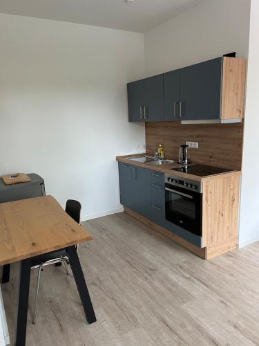 Kitchen, Modernes Apartment Himmelpforten in Himmelpforten