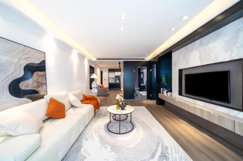 Sunny-Abode View the landmark of Lujiazui 3bedroom near Xintiandi and People's Square &200m to Subway, Shanghai (foto 11)