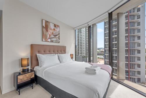 Spire - Stylish 2BR Apt - Pool, Parking & Views, Brisbane (fotografie 8)