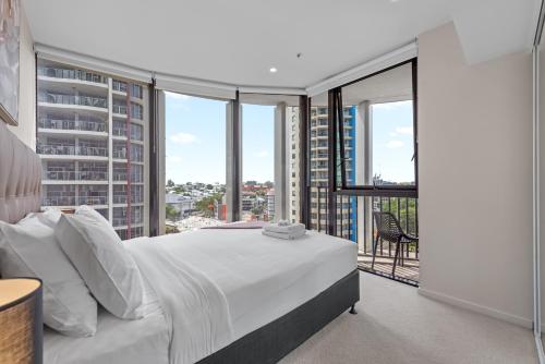 Spire - Stylish 2BR Apt - Pool, Parking & Views, Brisbane (fotografie 9)