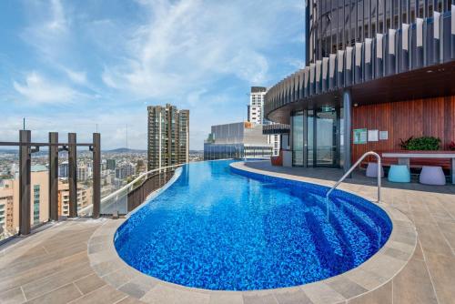 Spire - Stylish 2BR Apt - Pool, Parking & Views, Brisbane (fotografie 5)
