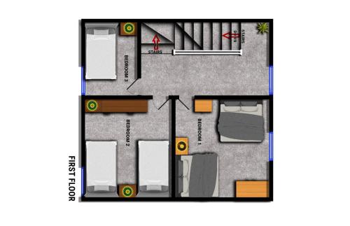 Contractor House by City Centre - 4 Bedrooms with 6 separate beds & Parking - image 7