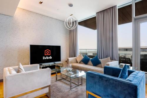 Bluewaters Island - High-Floor 1 Bedroom Suite by Livbnb, Dubai