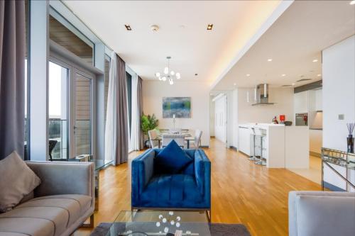 Bluewaters Island - High-Floor 1 Bedroom Suite by Livbnb, Dubaj (fotografie 9)