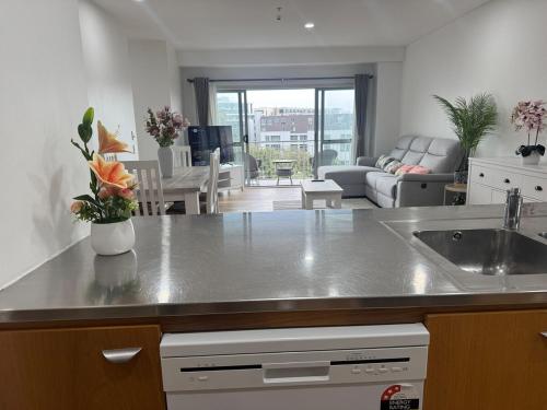 Penthouse Delight 3 bd 2 bth free carpark, pool & tennis court, Auckland (fotografie 5)