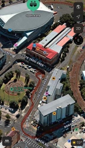 Penthouse Delight 3 bd 2 bth free carpark, pool & tennis court, Auckland (fotografie 8)