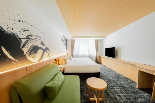 Standard Twin Room room in Homm Stay Nagi Sanjo Kyoto By Banyan Group