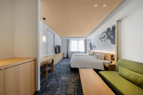 Superior Twin Room room in Homm Stay Nagi Sanjo Kyoto By Banyan Group