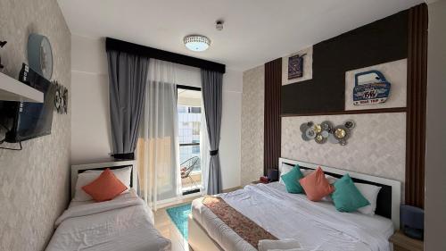 Premium One Bedroom with Marina & Sea View, Dubaj (fotografie 6)