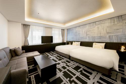 Deluxe Twin Room room in Homm Stay Nagi Sanjo Kyoto By Banyan Group