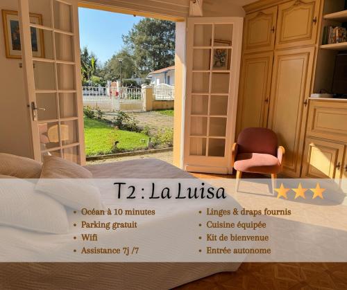 Appartement Luisa , à 10 minutes des plages, Soustons