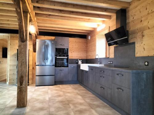 廚房, Gîte de Frouges (Gite de Frouges) in 東皮埃爾萊索爾梅