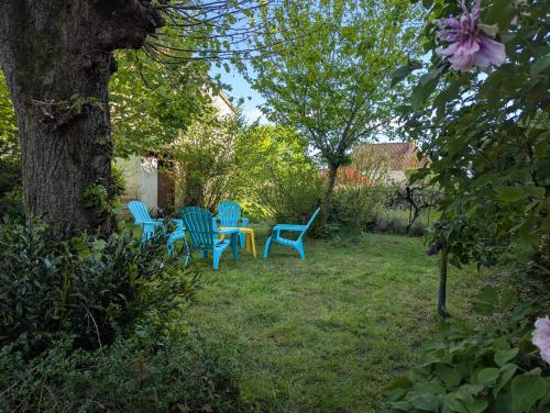 Dārzs, Maison de bourg avec jardin in Valdivienne