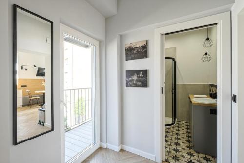 Bathroom, CityCenterApartments/KSS2 in Bielsko-Biala