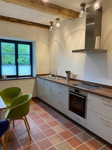 virtuve, Wohnung 3 in Fassberg