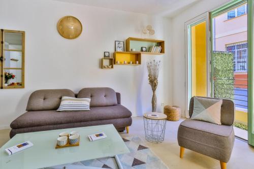 FRANCE 82 TP -1 min from the Sea - Terrace - Parking, Nice (fotografie 5)