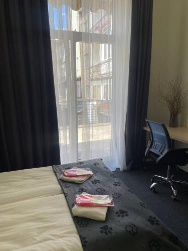 1 double bed
