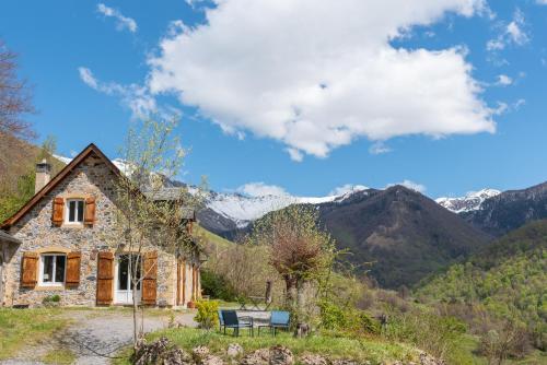 Maison Ty Sioul - Vue montagne gîte à louer Aydius