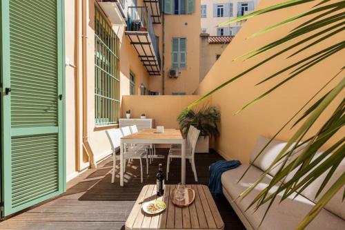 GUBERNATIS - Beautiful Duplex with terrace, Nice (fotografie 6)