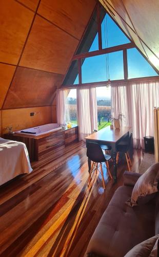 Chalé de Campo com hidro - Chalé Flores do Campo (Chale de Campo com hidro - Chale Flores do Campo) in ซาดอ เบนโต โด ซุล