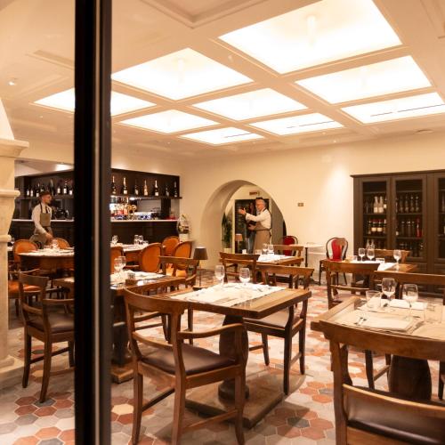 餐廳, Hotel Casa Bianconi in 諾西亞